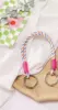 Colorful rope with 2 buckles