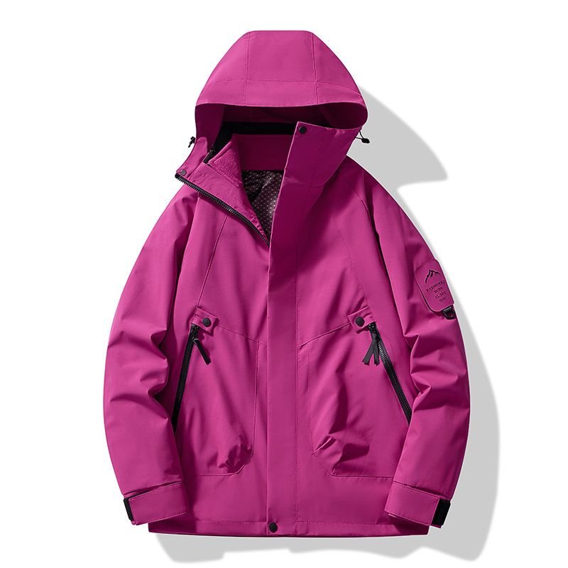 卸売新しいカップル 2518 オリジナル独立包装ジャケット屋外防風防水登山シングルジャケット女性のための|undefined