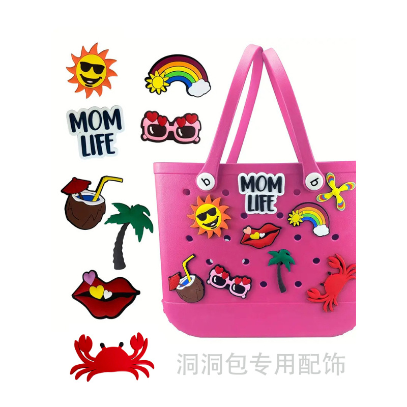 Colgante Decorativo para Bolsa Acrílico Decorativo para Bolsos de Playa image 2