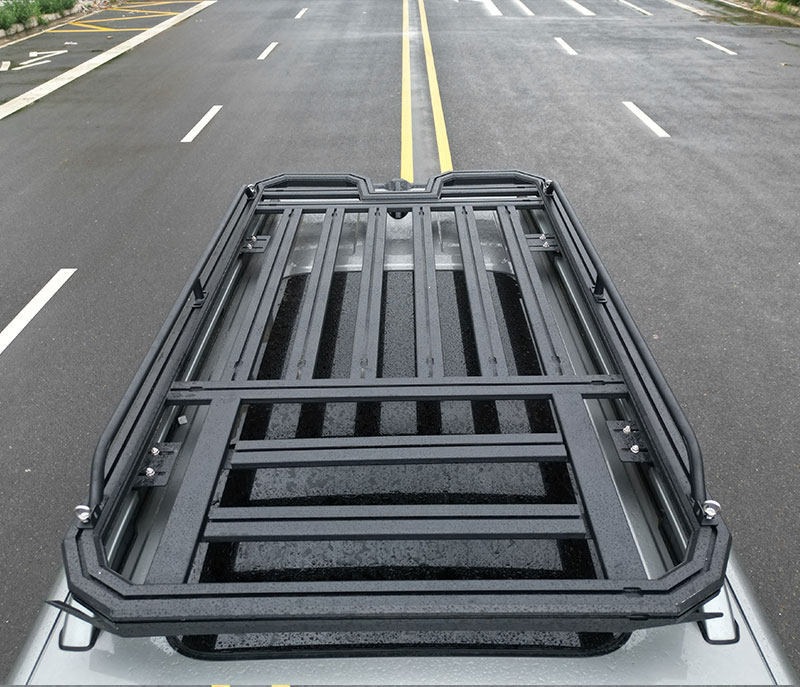 Off-Road Suv Car Roof Luggage Rack Frame Platform Reinforced Guardrail Barrier Fence Protective Rail Multifunctional