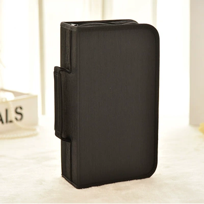 Multimediya və saxlama aksesuarları: box, CD case for 40 - 128-pieces-of-black-mercerized-fabric