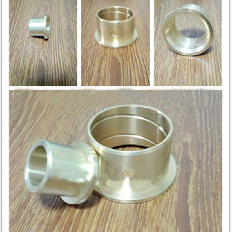 自润滑法兰石墨铜套 无油自润滑轴承铜套 各种型号铜套|ru