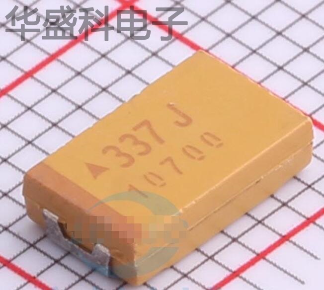 TAJY337K006RNJ 描述 330uF(337) ±10% 6.3V 钽电容器