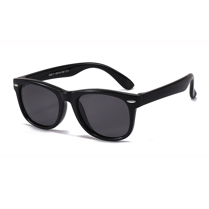Silicone Children's Sunglasses, UV Protection, TAC Polarized Lenses, Assorted Colors (Ages 2+)