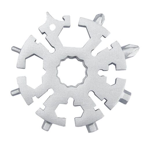 20-in-1 Multi-Function Wrench Tool Snowflake Wrench Multi-Tool Combination EDC Screwdriver Outdoor Pocket Tool
