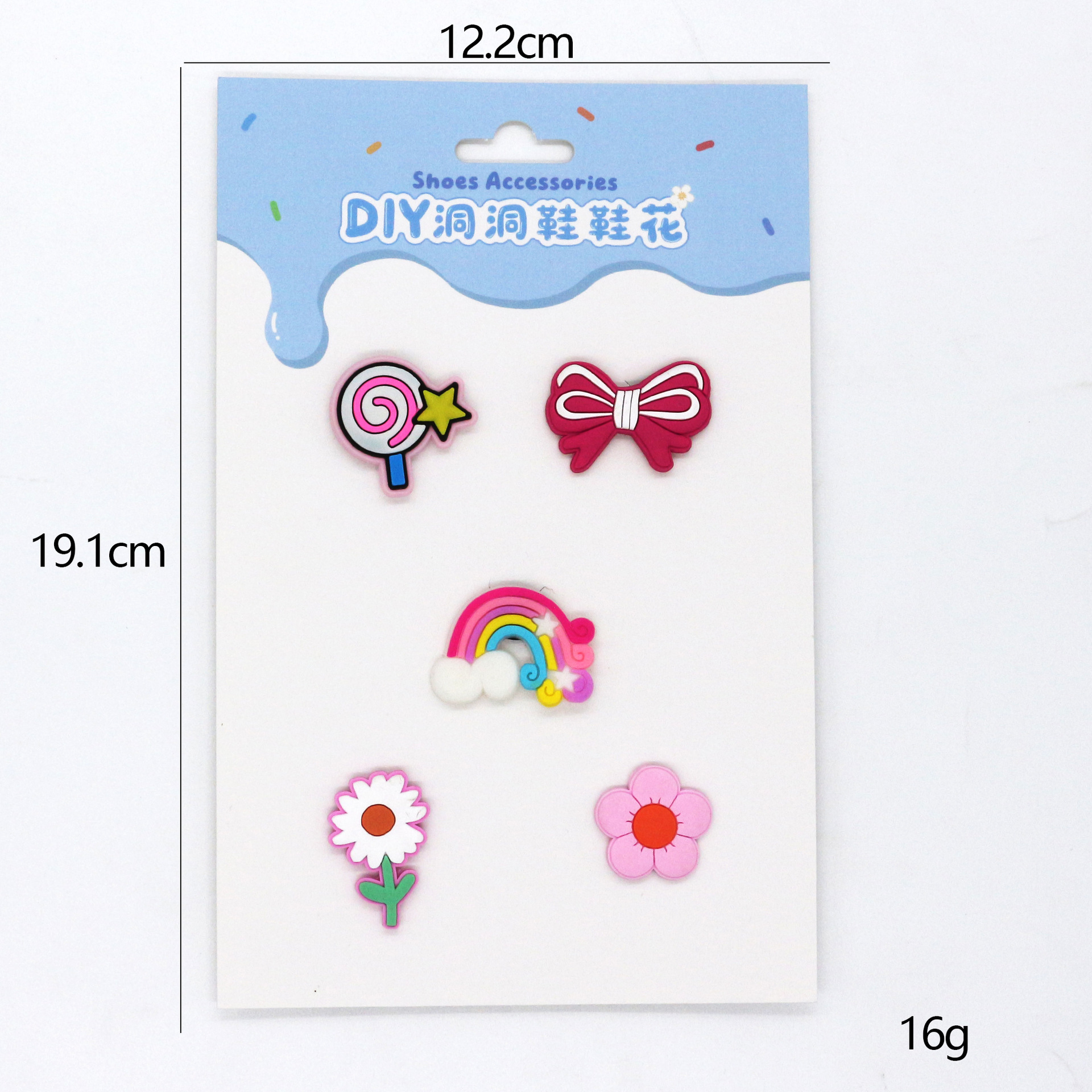 Spot dibujos animados crisantemo hebilla de zapato de pvc goma suave flor personalidad agujero de la decoración del zapato DIY a juego hebilla de zapato ventas directas de fábrica