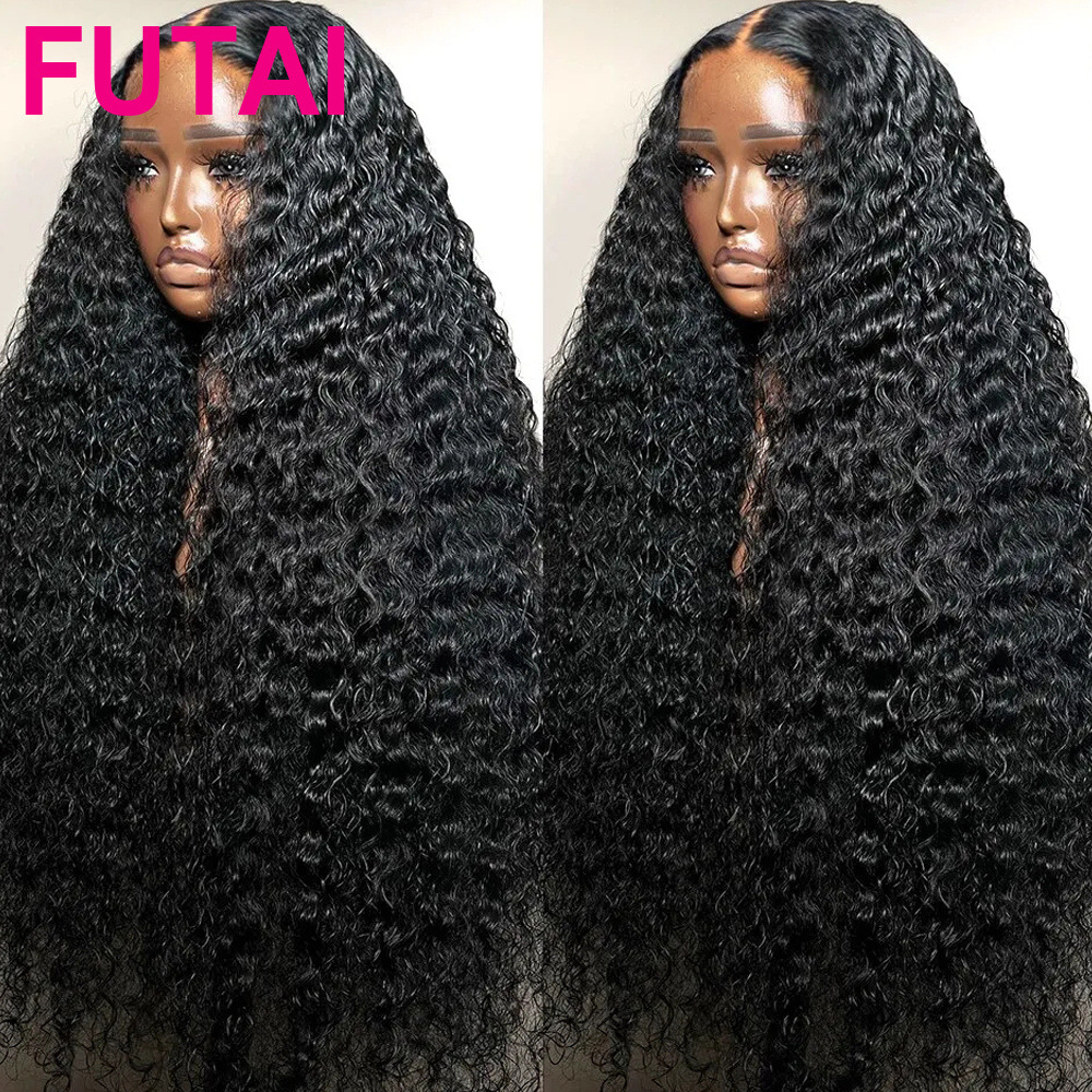 Factory ready Curly Lace Frontal Human H...