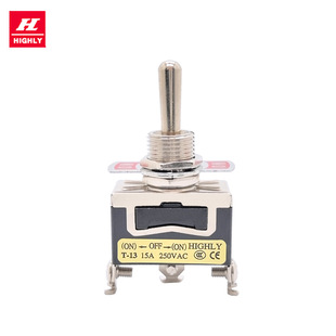 Taiwan Highly Haili T-13Bs-M2/13Cs/13As Rocker Toggle Switch Bilateral Self-Reset