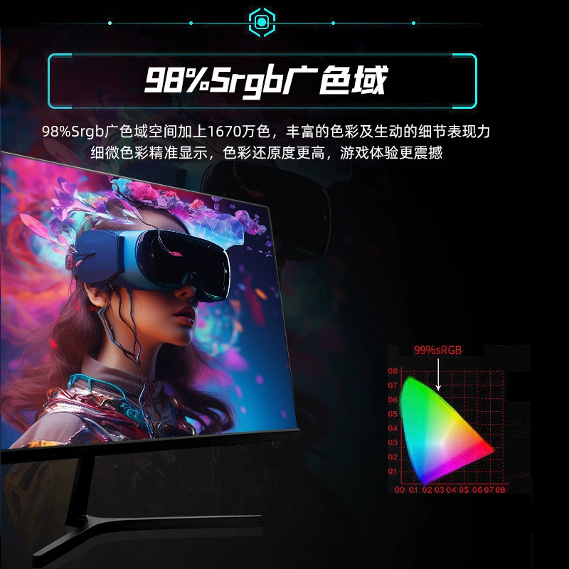 Игровой LCD-дисплей, ноутбук, экран, 24 дюйма, экран с высокой частотой