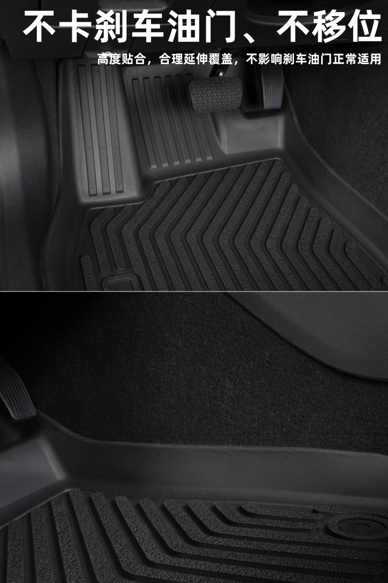 Suitable for Car Waterproof Floor Mats, Foreign Trade Cross-Border Foot Mats, Passport Foot Mats