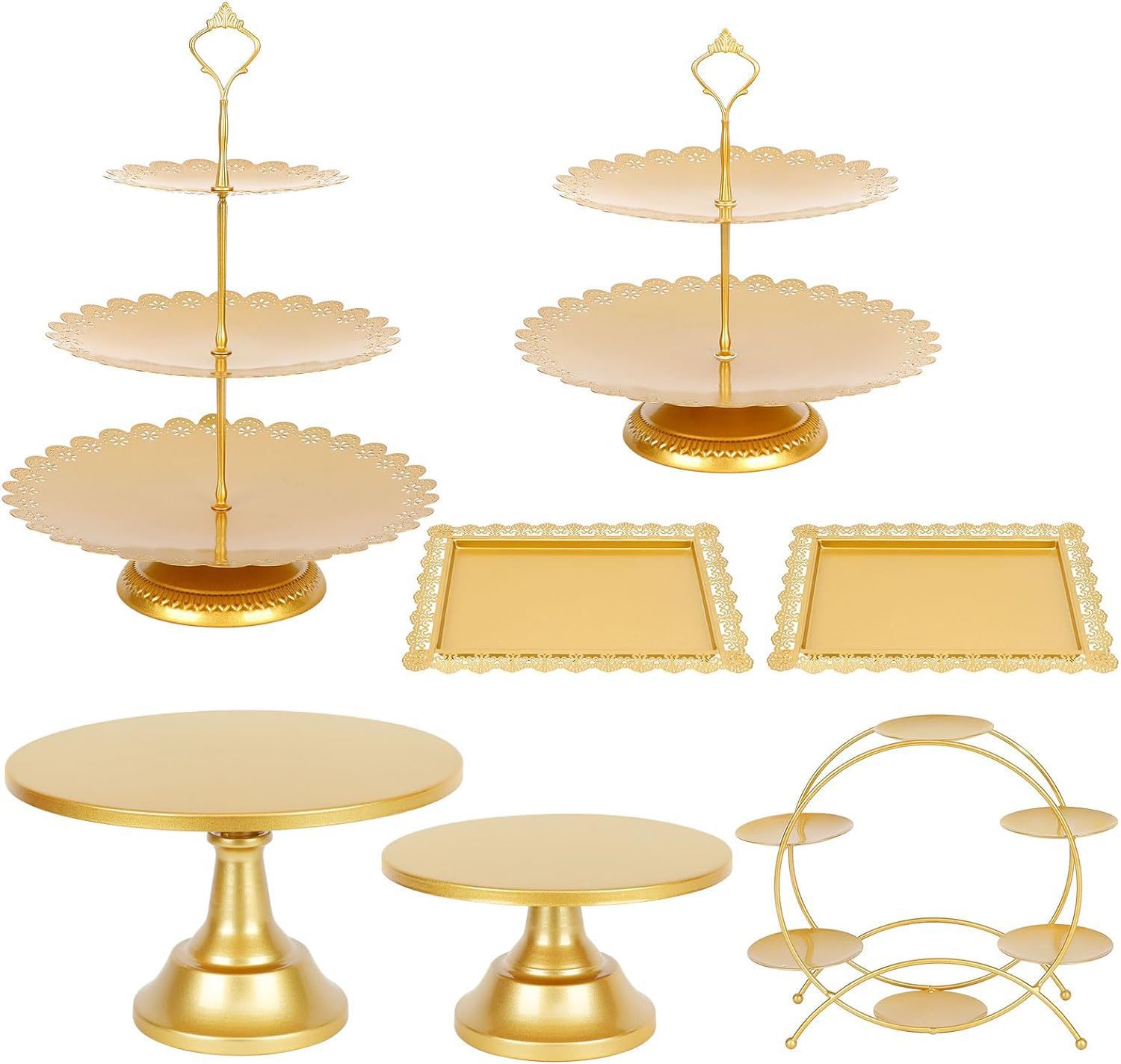 Tabla de postres estante de exhibición estante de pasteles de postre bandeja de pasteles de comida fría estante de mesa de descanso estante de té de la tarde estante de refrigerio
