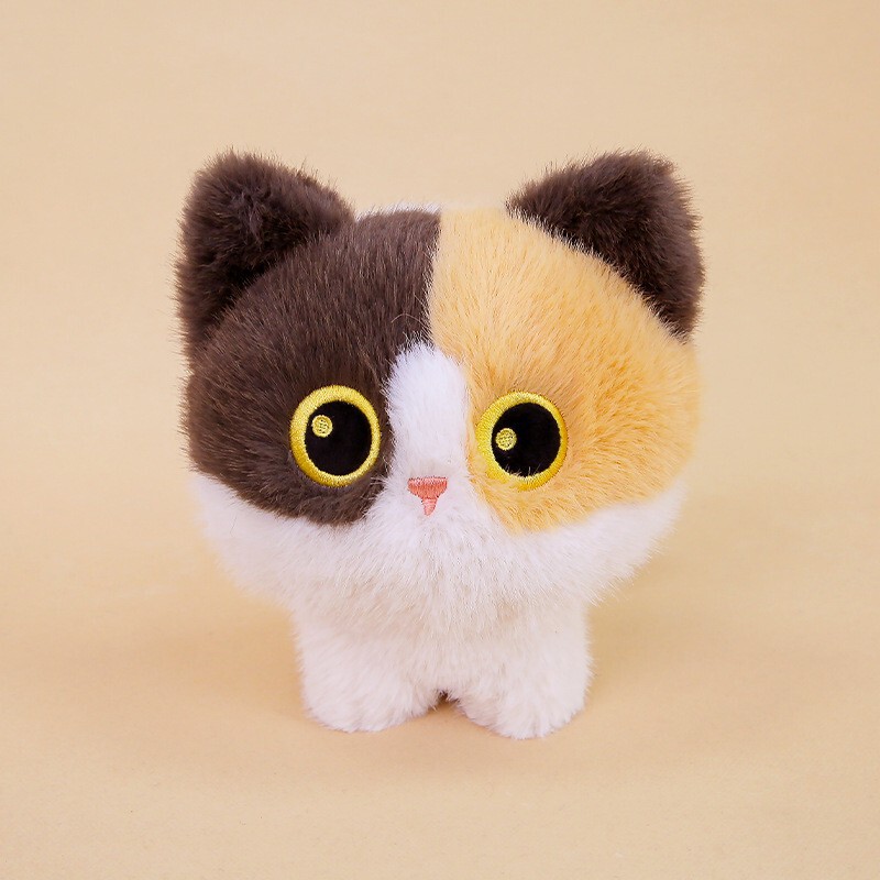 Duai 本物の猫ぬいぐるみペンダントシャム猫人形キーホルダーヒーリングバックパック装飾卸売|undefined