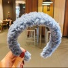 Plush cute headband, universal hair accessory, Korean style, new collection, internet celebrity