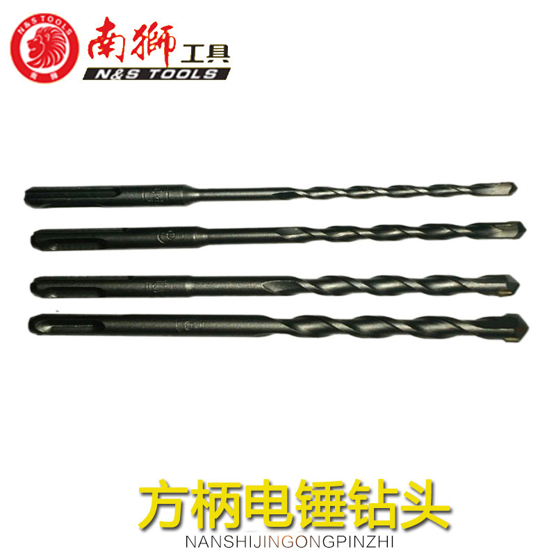原装现货批发南狮方柄四坑电锤钻头120mm/150mm水泥墙冲击钻头