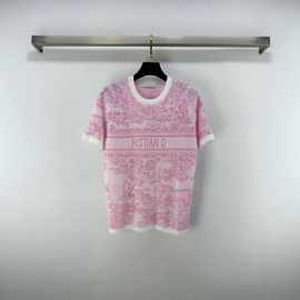 深圳南油正确字母天丝复古温柔风女夏季新款短袖收腰显瘦T恤