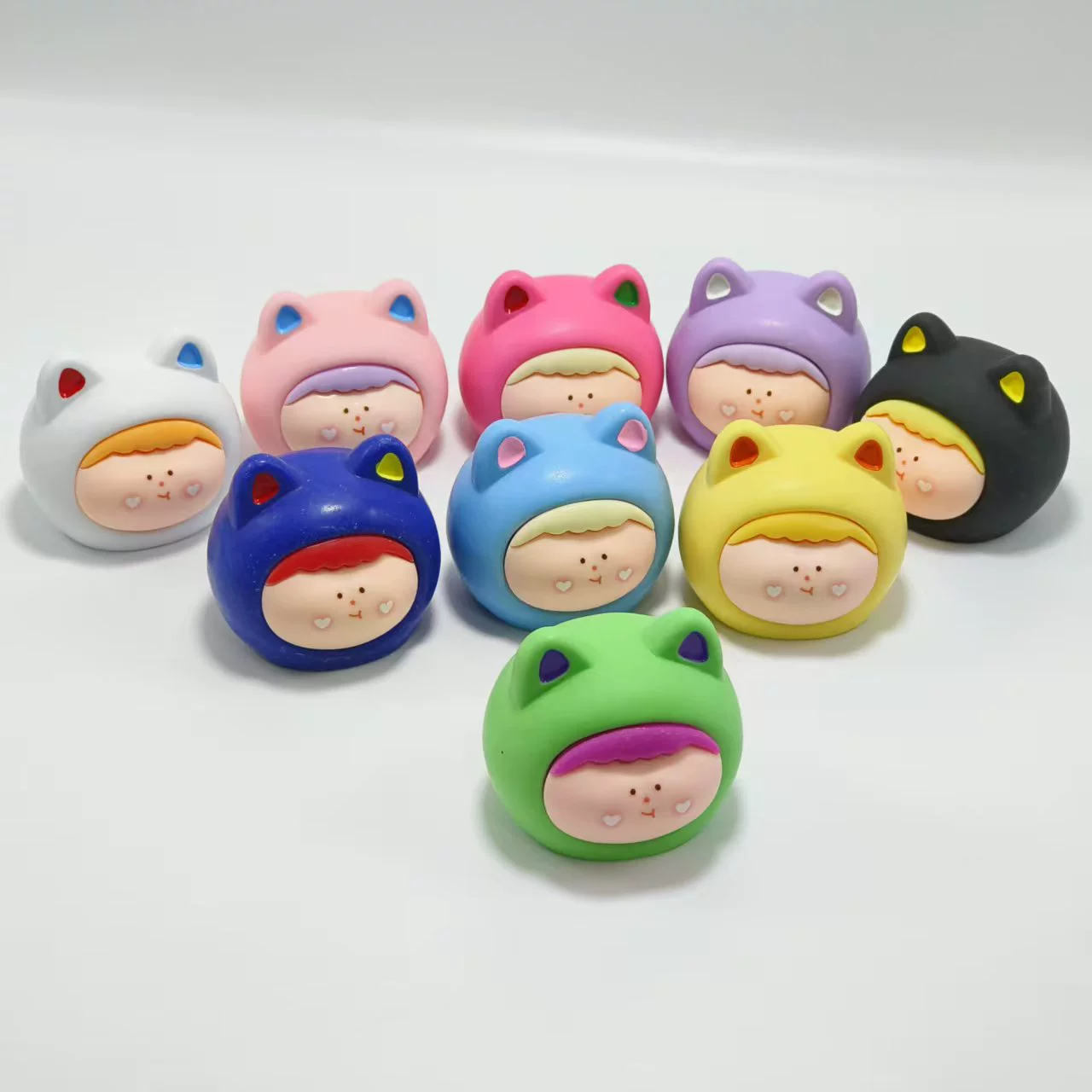 Голова медведя Лилит мультяшный брелок подвеска автомобильная маленькая украшение аксессуары для слепых сумок