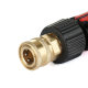 Wholesale high pressure water gun conversion copper connector 3/8 quick interface M22-14 threaded copper connector cleaning machine accessories