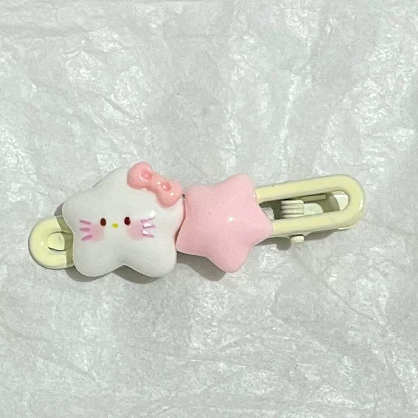 Hello Kitty, волнистая заколка для волос, шпильки для возлюбленной, аксессуар для волос, подарок на день рождения