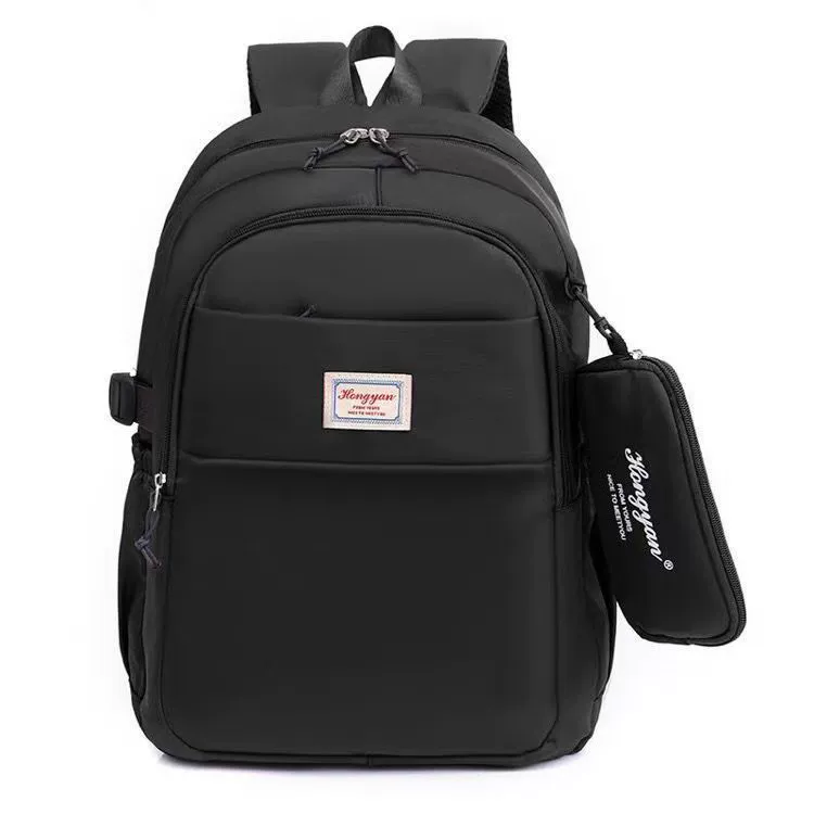 School bag, capacious backpack for leisure, oxford cloth, simple and elegant design