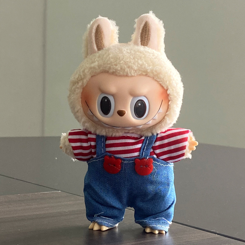 ラブブベビー服 ラブブ服 17cm 1代目・2代目・3代目ぬいぐるみ ビニール人形 着せ替えスカート 着せ替えセット|undefined