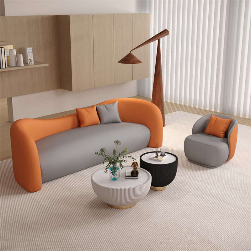 Nórdico tienda de ropa de lujo ligero salón de belleza hotel sala de estar sala de estar residencial oficina de recepción sofá de negociación