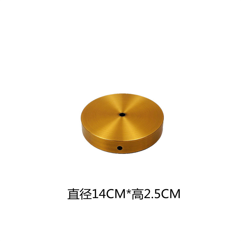 Placa plegable de bronce de oro 140X2.5