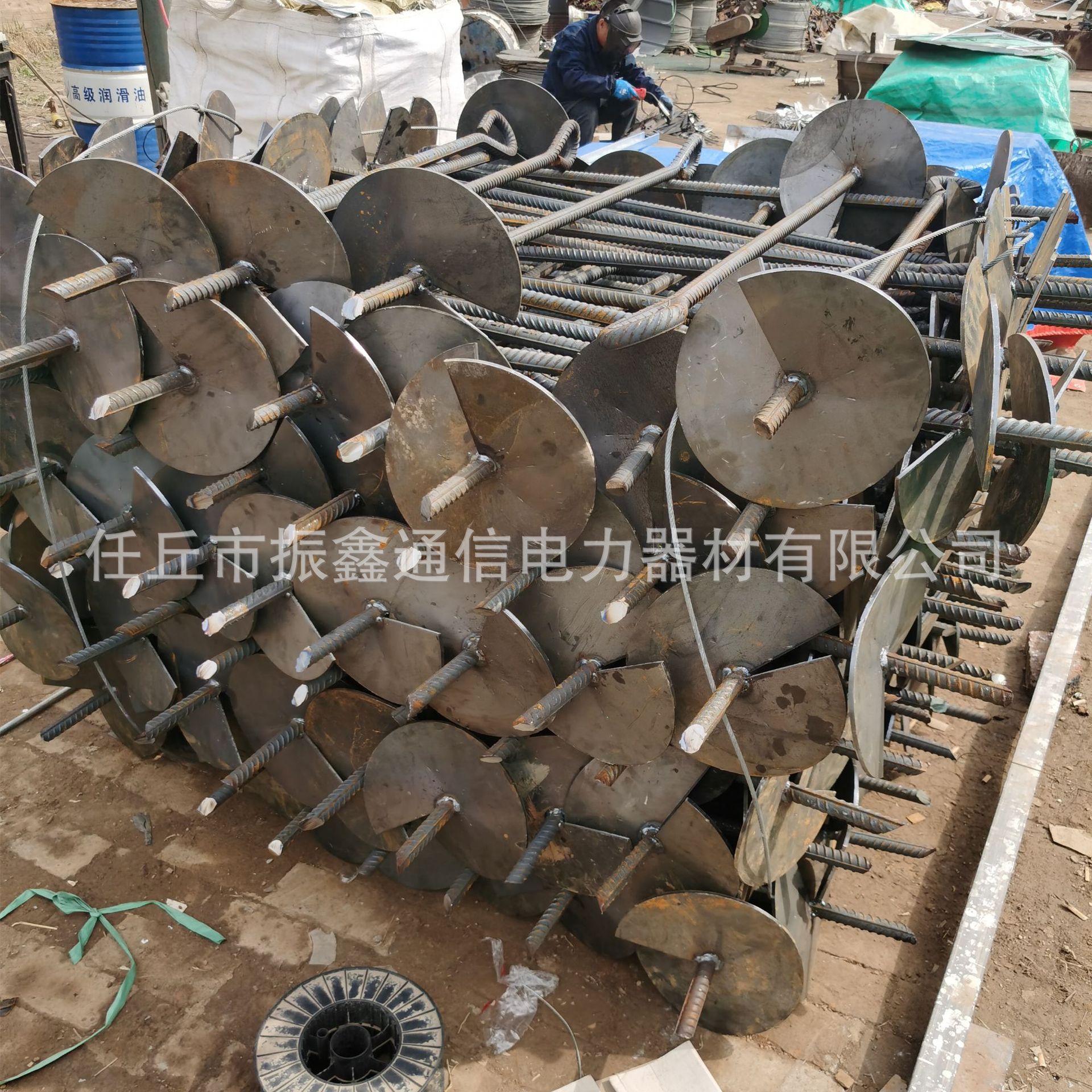 生产厂家 型号齐全 螺旋地锚 旋转地锚 螺纹钢地锚 圆钢地锚-阿里巴巴