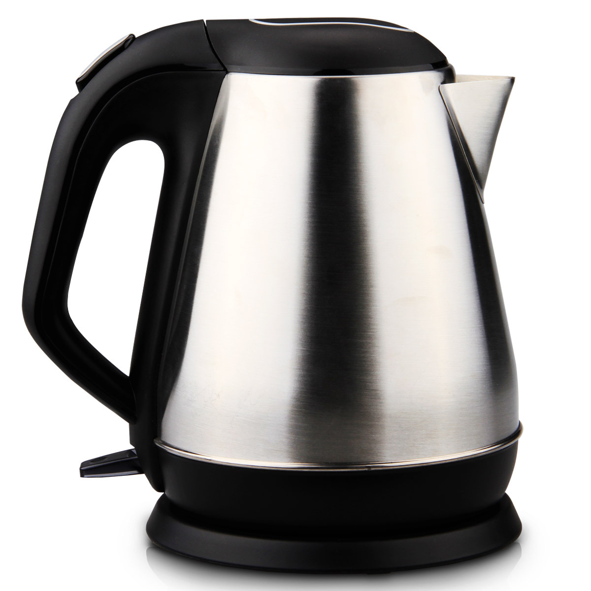 Deli 0763 hervidor eléctrico 1.5L de una sola capa de acero inoxidable 304 hervidor de té oficina hogar hervidor de agua caliente image 2