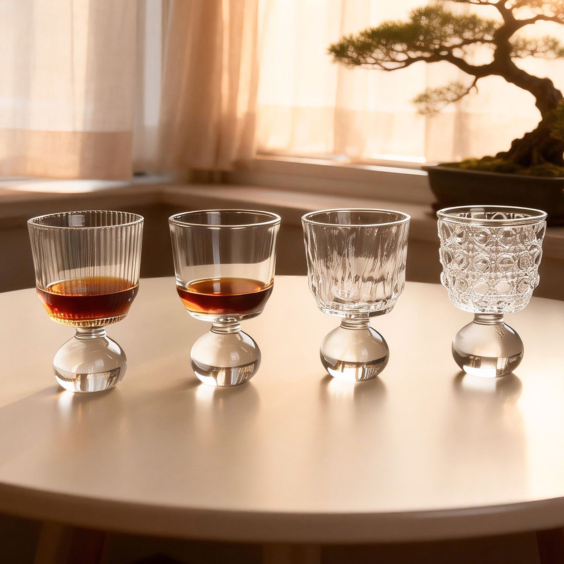 Inswind High Value High Pies Mini Glass Creatively Medieval Whiskey Taza de vino taza de vino taza de jugo
