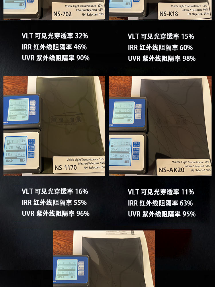 Car insulation film window glass film explosion-proof sunscreen ceramic solar Film 4s shop Film full roll wholesale