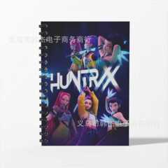 定 制K-pop demon hunter猎魔女团周边学生A6文具线圈本笔记本