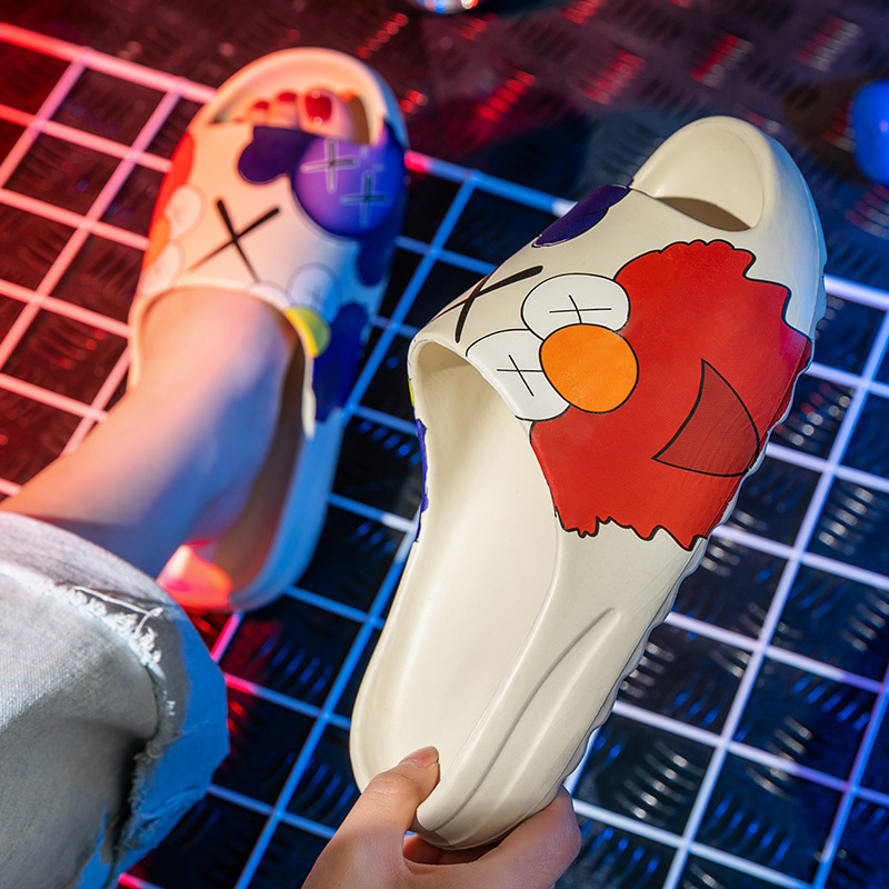 Zapatillas de coco para hombres de verano en casa baño interior baño doméstico con suela gruesa para usar zapatillas frías antideslizantes mujeres