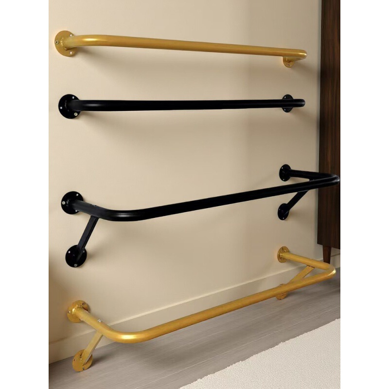 Iron Clothing Store Display Rack Wall-Mounted Women's and Children's Clothing Shelves Wall-Mounted Clothes Hangers Wall-Mounted Clothes Rod Rack