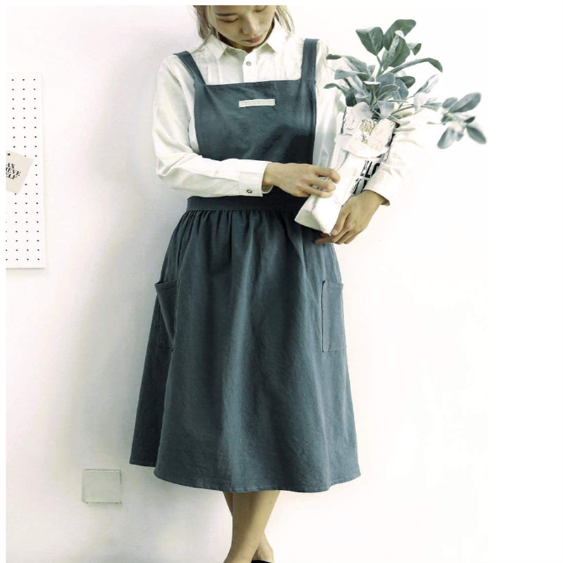 Japanese art apron for manicure