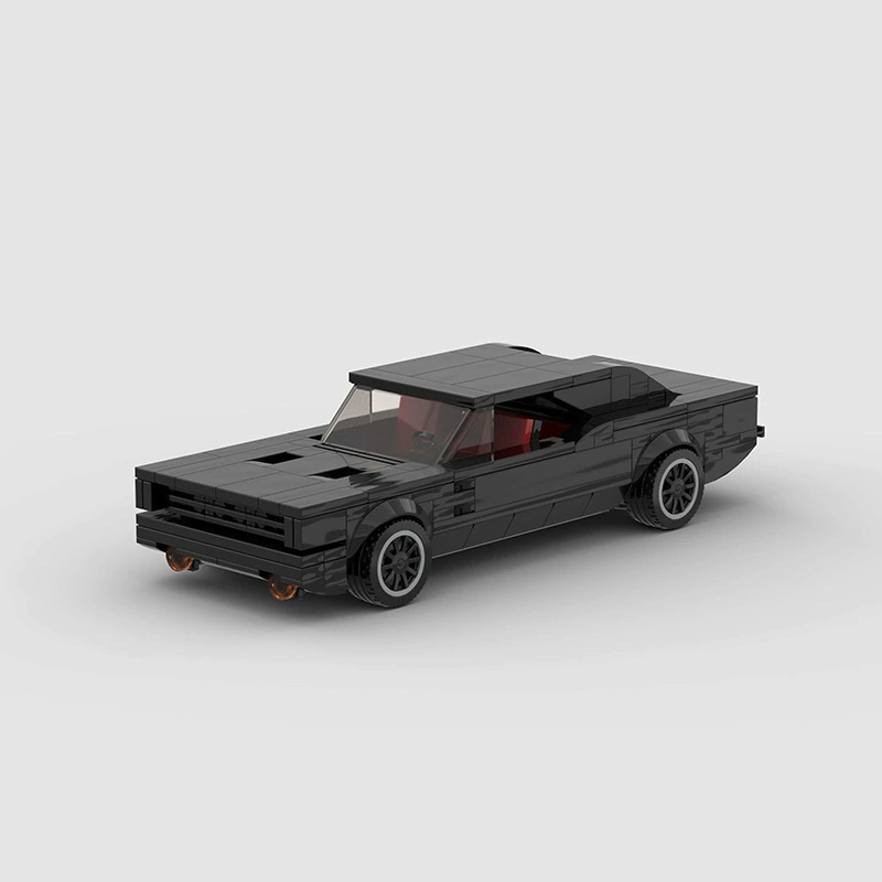 CHARGER 1970 Совместимо с Lego Основные гранулы Challenger спортивный автомобиль MOC пазл детские конструкторские игрушки