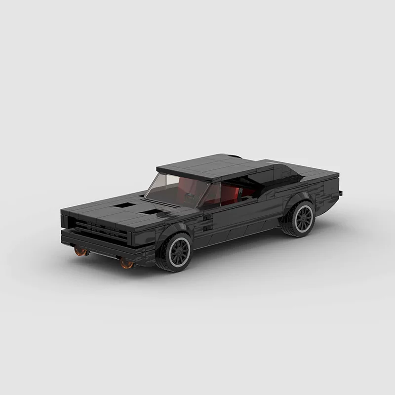 CHARGER 1970 Совместимо с Lego Основные гранулы Challenger спортивный автомобиль MOC пазл детские конструкторские игрушки