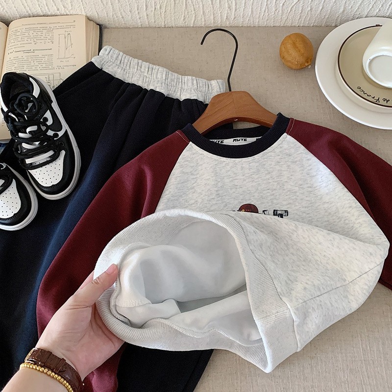 现货秋季卫衣湖州织里童装儿童服饰男女童韩版卡通上衣宝宝衣服潮|undefined