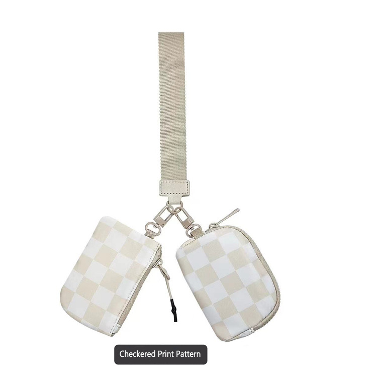 Bolso de muñeca para mujer Spot, bolso portátil Lulu para guardar tarjetas, monedero pequeño para tarjetas bancarias_voghion.com