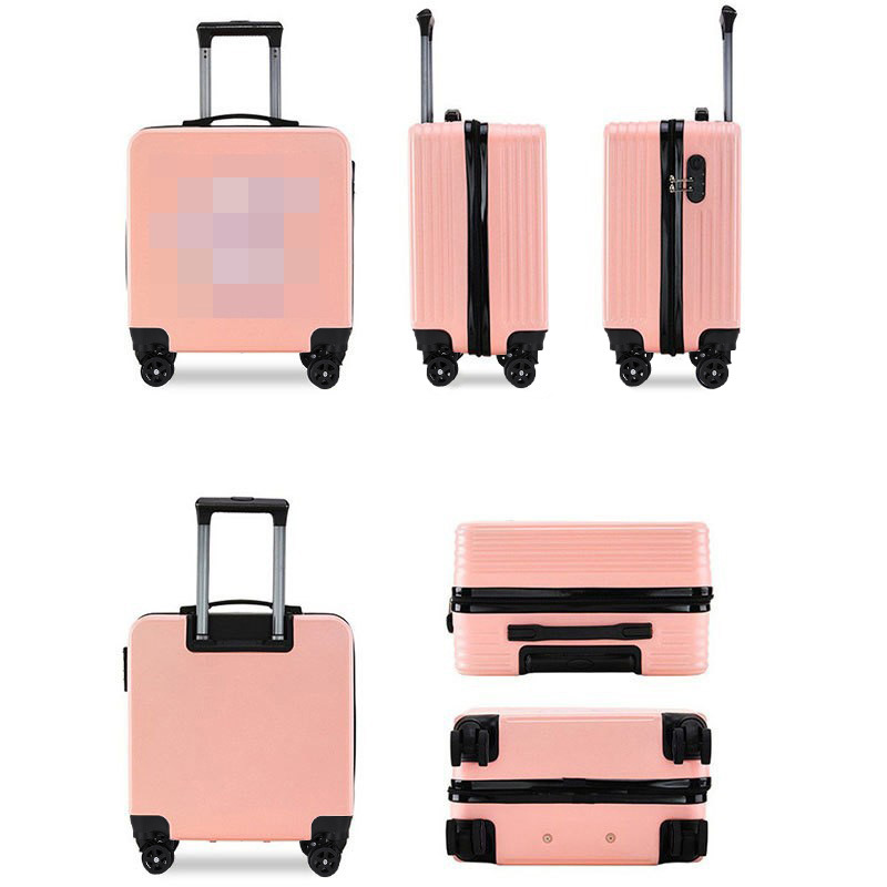 Maleta infantil de gran capacidad de 20 pulgadas con logotipo personalizable, maleta con ruedas versátil para uso diario, maleta de viaje al por mayor