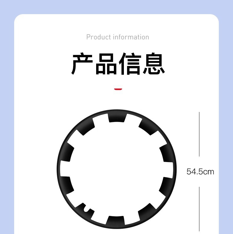 Suitable for Tesla Model Y Wheel Hub Cover 20inch Protective Cover Cyclone Wheel Rim Modification Accessories Black Other