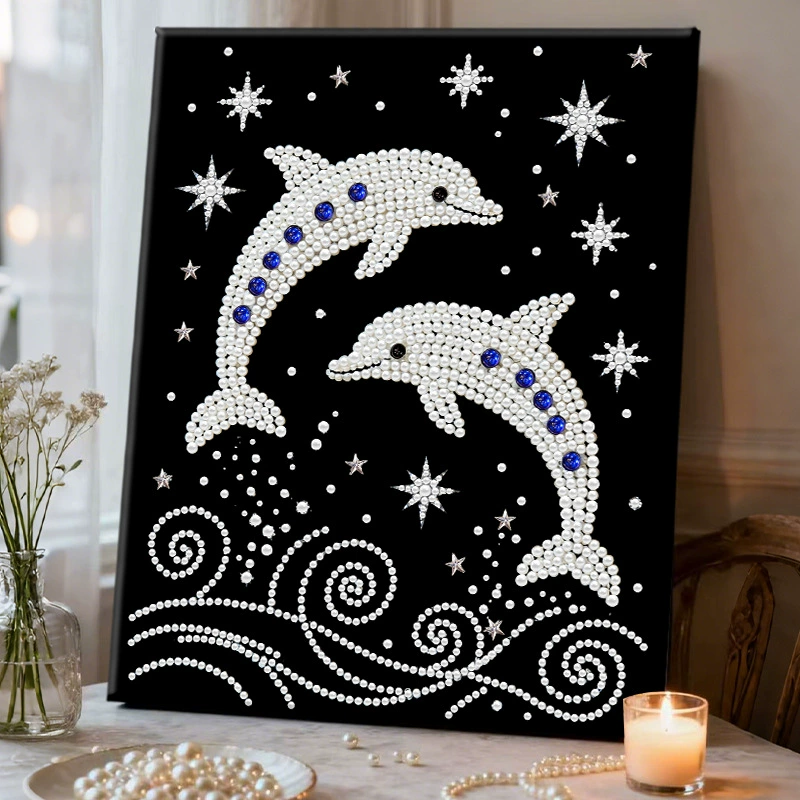 Набор материалов из жемчуга, самоклеящийся пакет, handmade