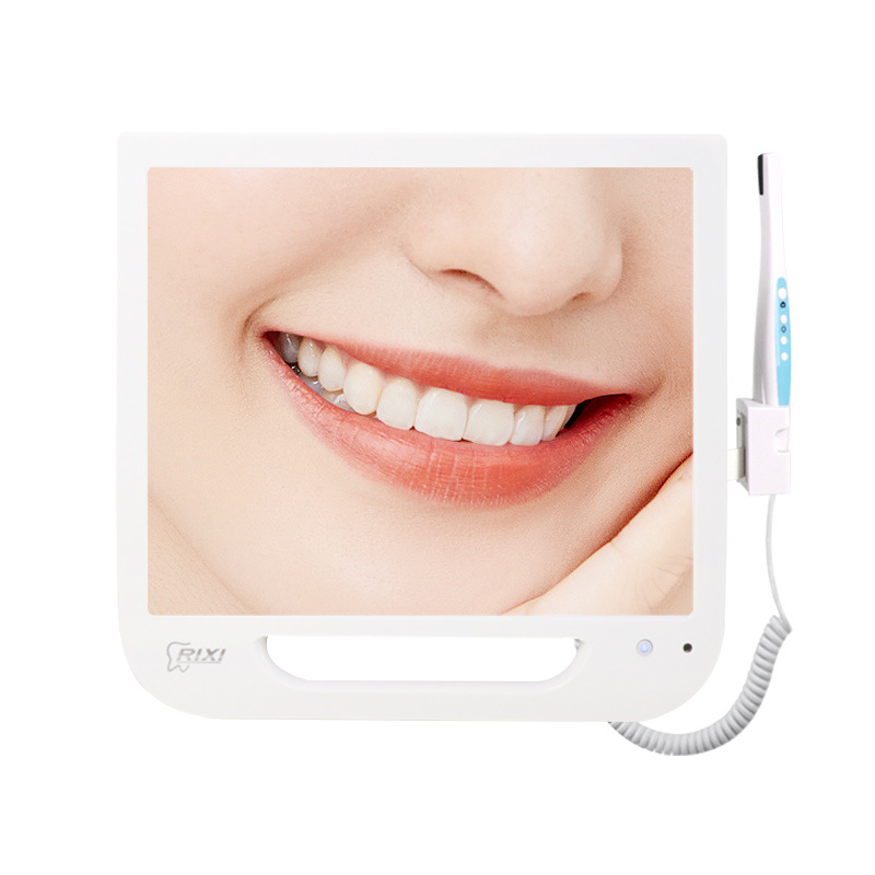 Endoscopio instrumento de observación oral dental HD examen dental Wifi multimedia endoscopio oral máquina todo en uno