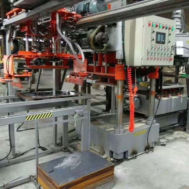 PC大理石荔枝面人造仿石防滑地铺石老石板青石板成型机械成套设备