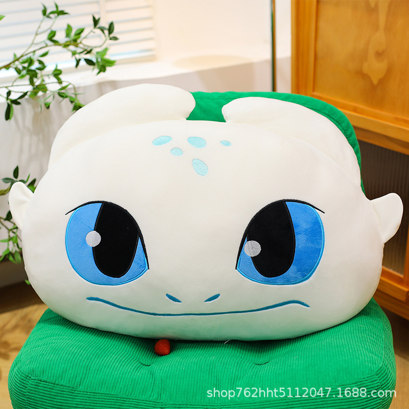 专用抛洒没牙仔日煞光煞趴姿黑龙白龙动漫毛绒玩具公仔娃娃机玩偶|undefined