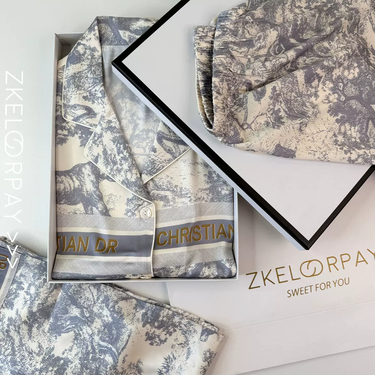 情侣睡衣高级感薄款冰丝薄款女大码仿真丝绸清凉感家居服男可外穿