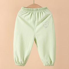 嬰兒長褲子夏裝防蚊褲男童女寶寶休閒小童3歲6個月9幼兒洋氣新款
