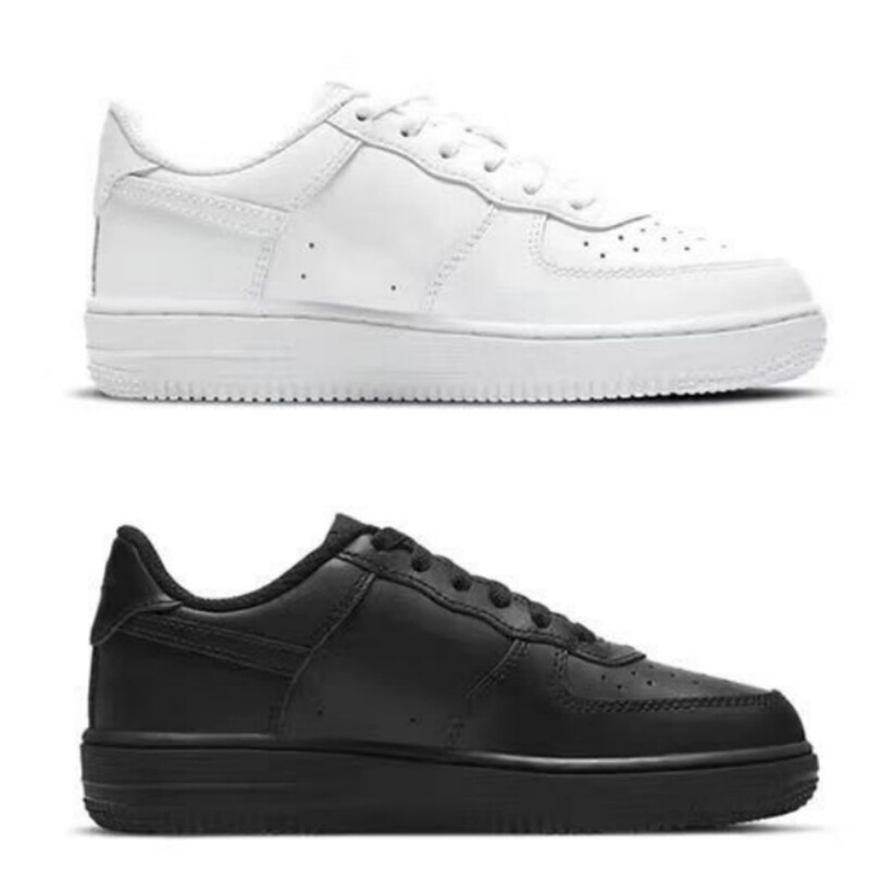 Pure White Sneakers, High and Low Top, Cross-Border Sports Shoes, Men's Air Force One Classic Air Cushion, New Men's and Women's Casual Sneakers