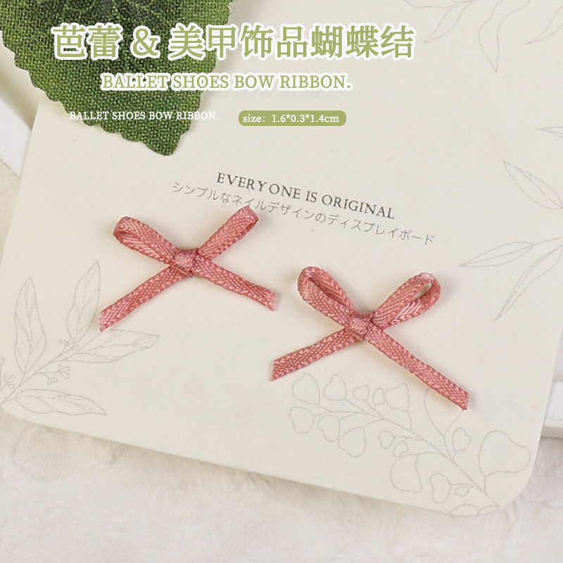 Accesorios de arco de uñas pieza de uñas accesorios de arco DIY tela de encaje mariposa decoraciones de uñas