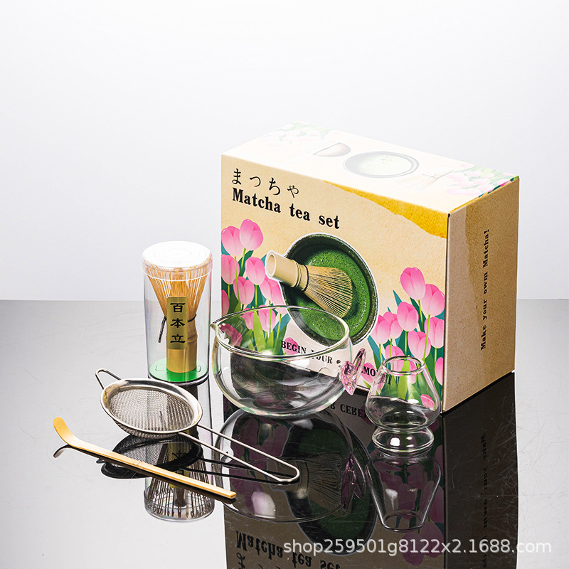 竹制茶筅茶拔竹茶勺三件套日式抹茶搅拌刷点茶工具工艺品打抹茶器