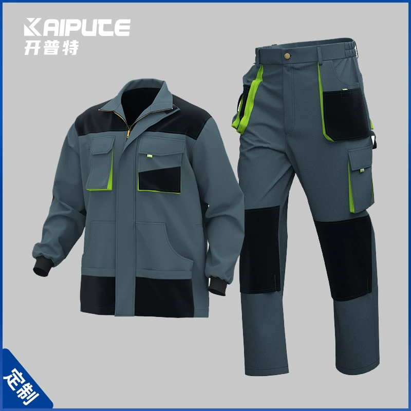 Трансграничный трехмерный набор рабочей одежды на заказ европейский и американский мульти-карманные брюки мастерская фабрика одежды по страхованию труда